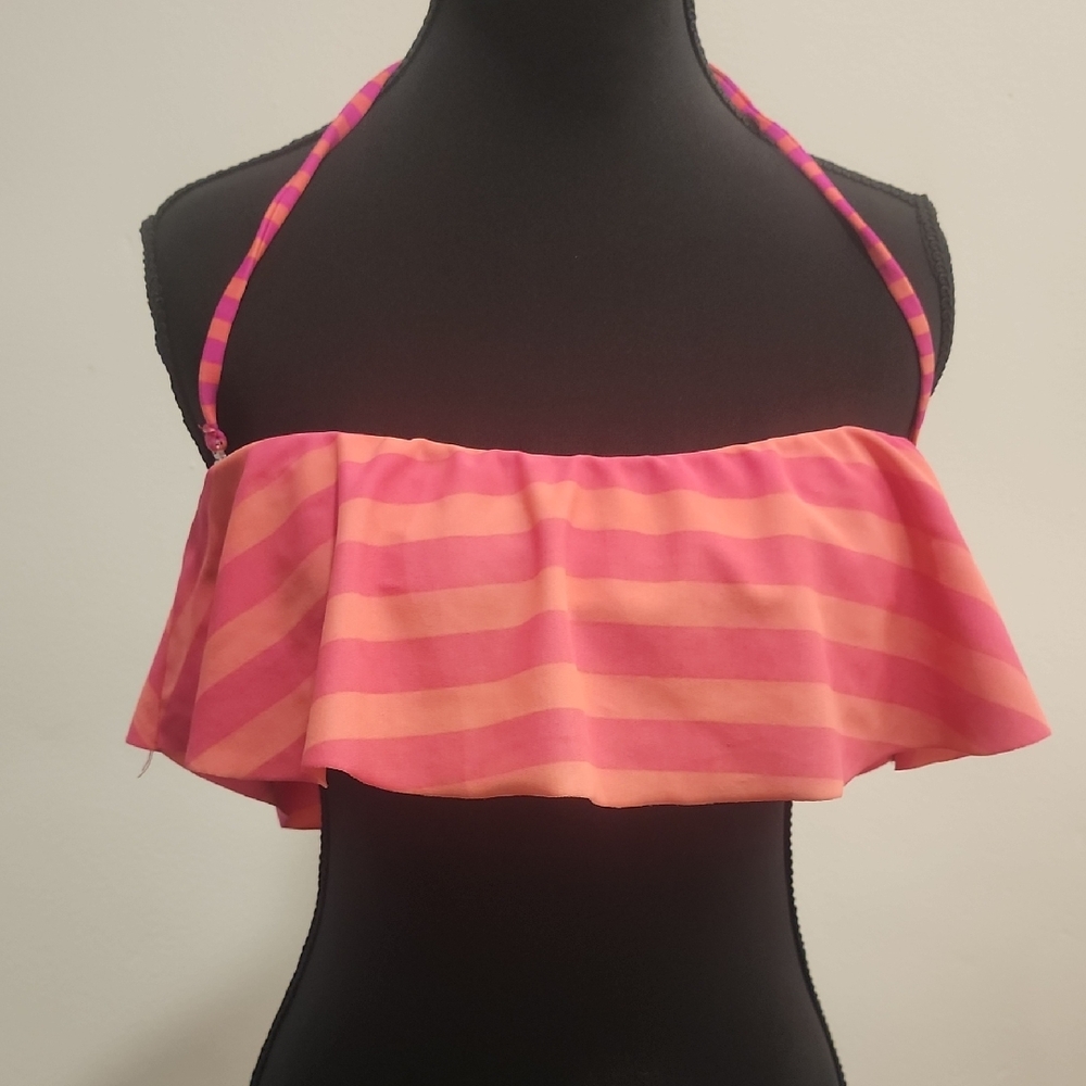Hurley Pink and Orange Bikini Sporty Design